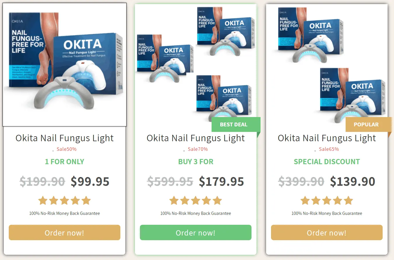 Okita Nail Fungus Light Buy